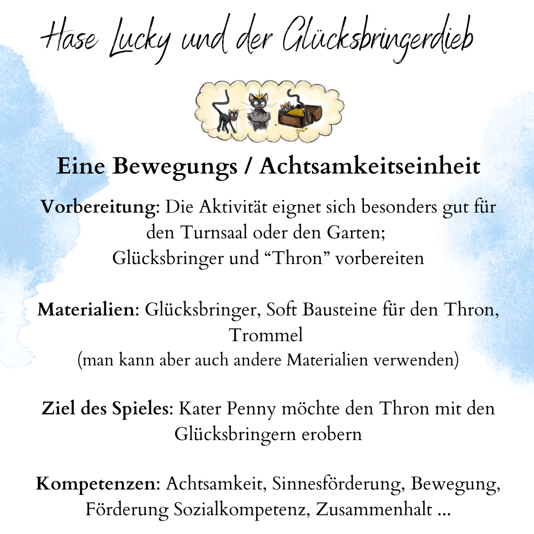 Achtsamkeitsspiel- Hase Lucky und der Glücksbringerdieb