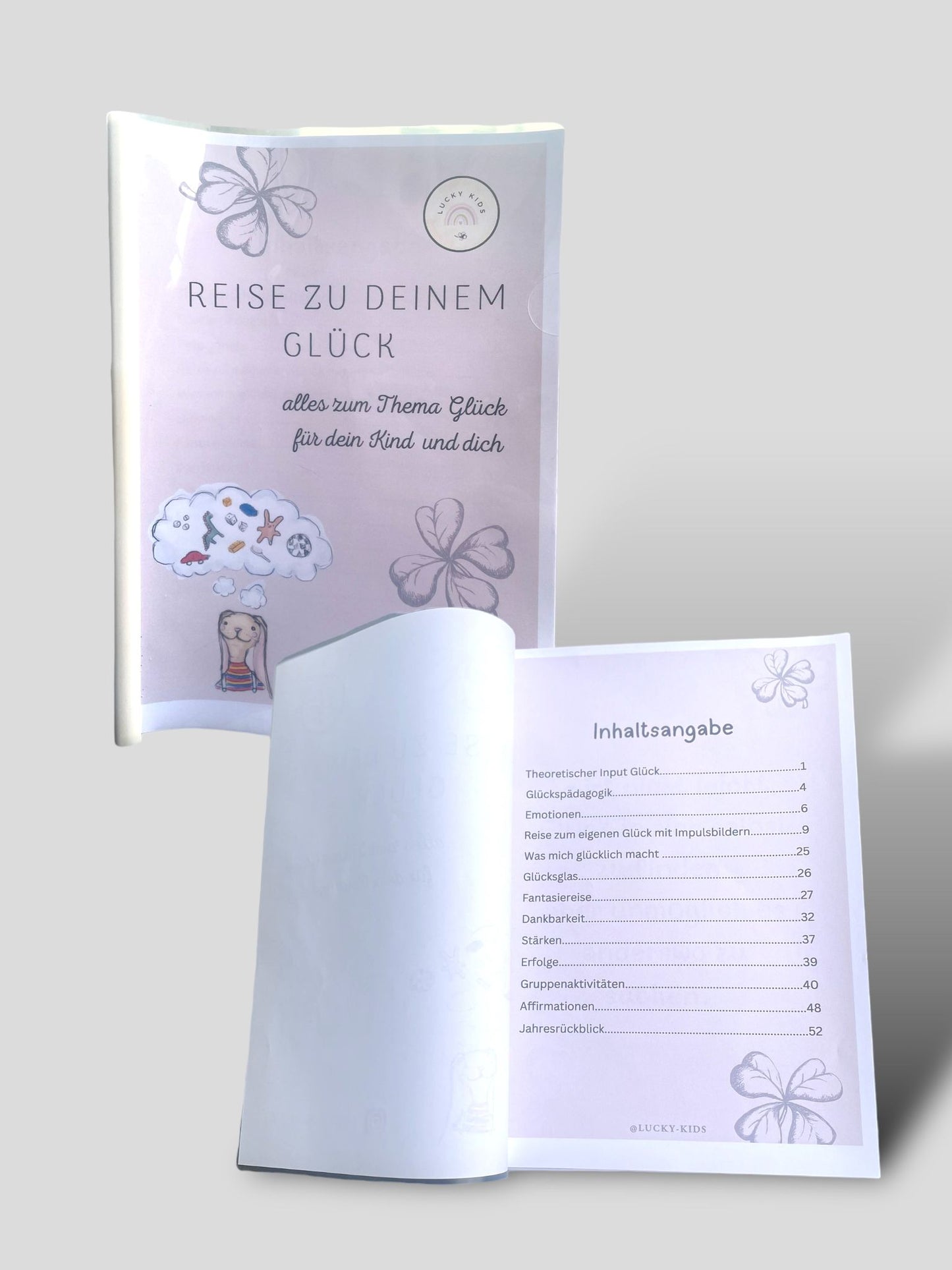 Glücksheft "Reise zu deinem Glück"