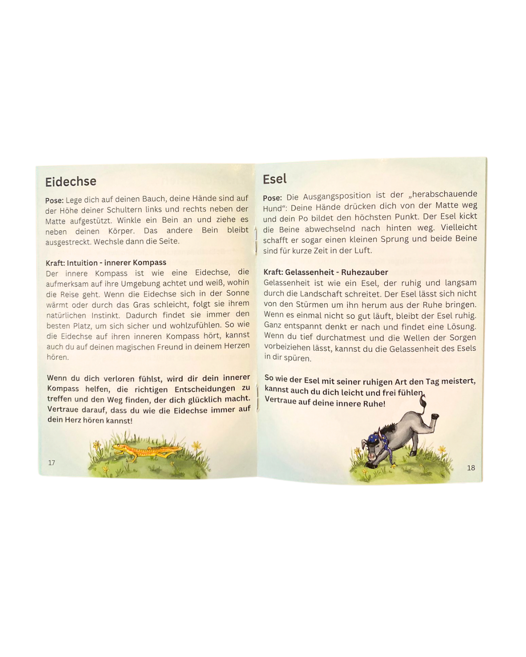 Yoga-Krafttierkarten