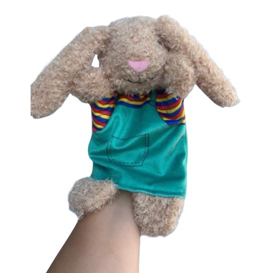 Handpuppe Hase Lucky