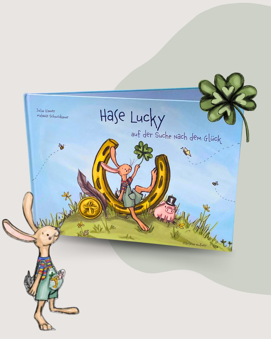 Bilderbuch "Hase Lucky auf der Suche nach dem Glück"