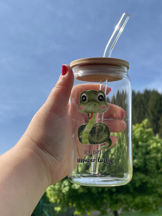 Trinkglas klein: Ich bin super lustig